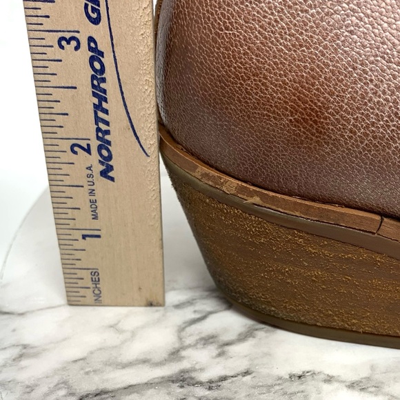 Sofft Ardmore Brown Leather Comfort Booties 7.5 Bohemian Western Classic Casual - Picture 13 of 15